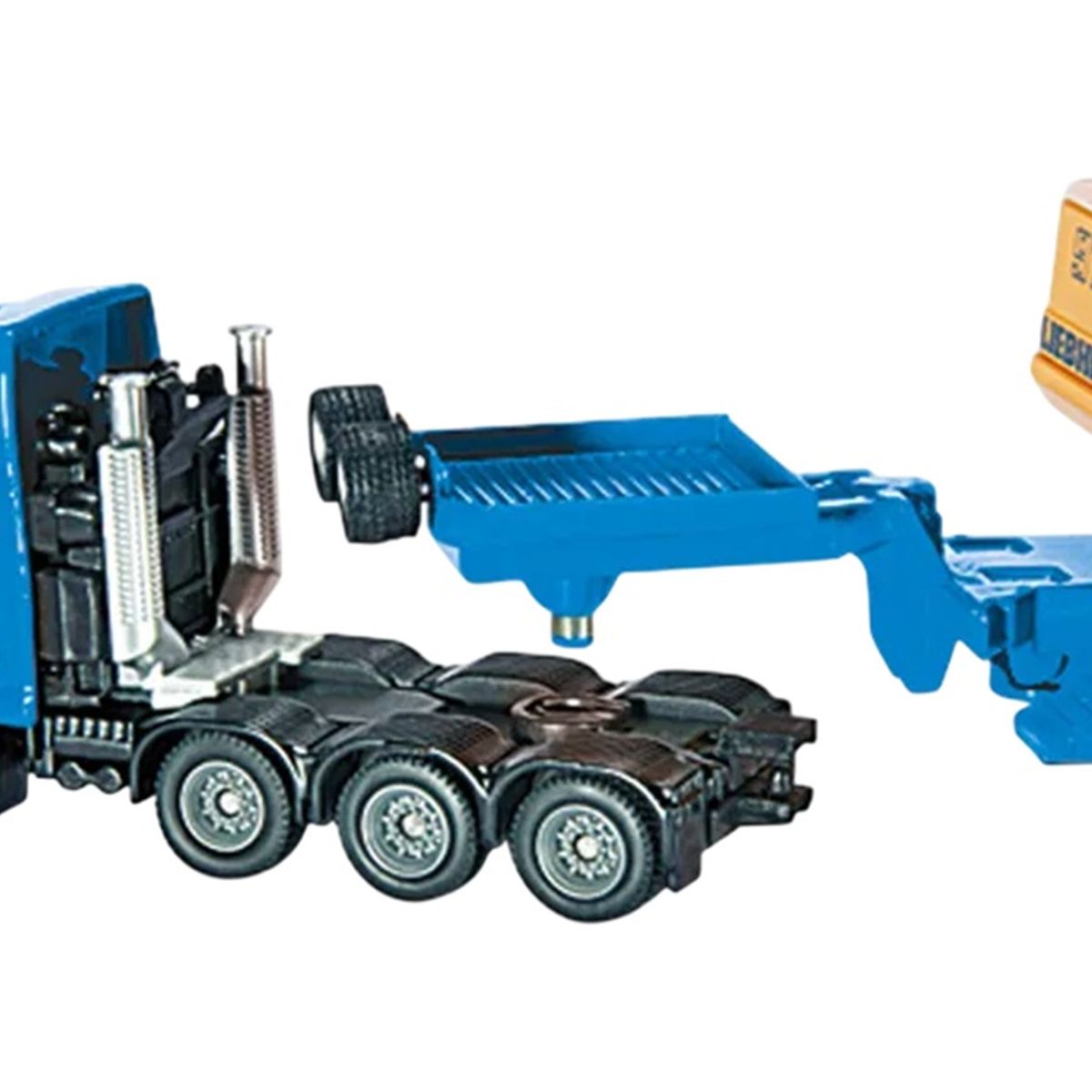 GENERICO - CAMION MAN TGA 10x6 CAMA BAJA CON EXCAVADORA LIEBHERR 974 1.87