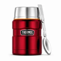 THERMOS - Termo de Comida Premium Inox King 470ML Rojo