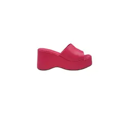 HERIEL - Sandalia Plataforma Corrida Fucsia