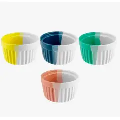 GENERICO - Pocillo 4 Unidades Ceramica