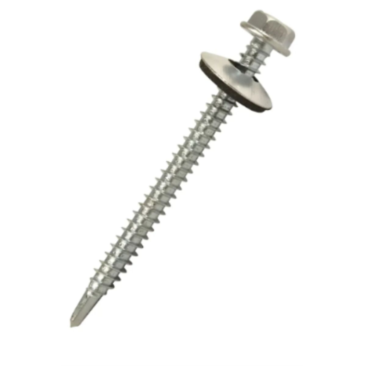 GENERICO - Tornillo Hexagonal Punta Broca 12 X 2 1/2 - 100 Und