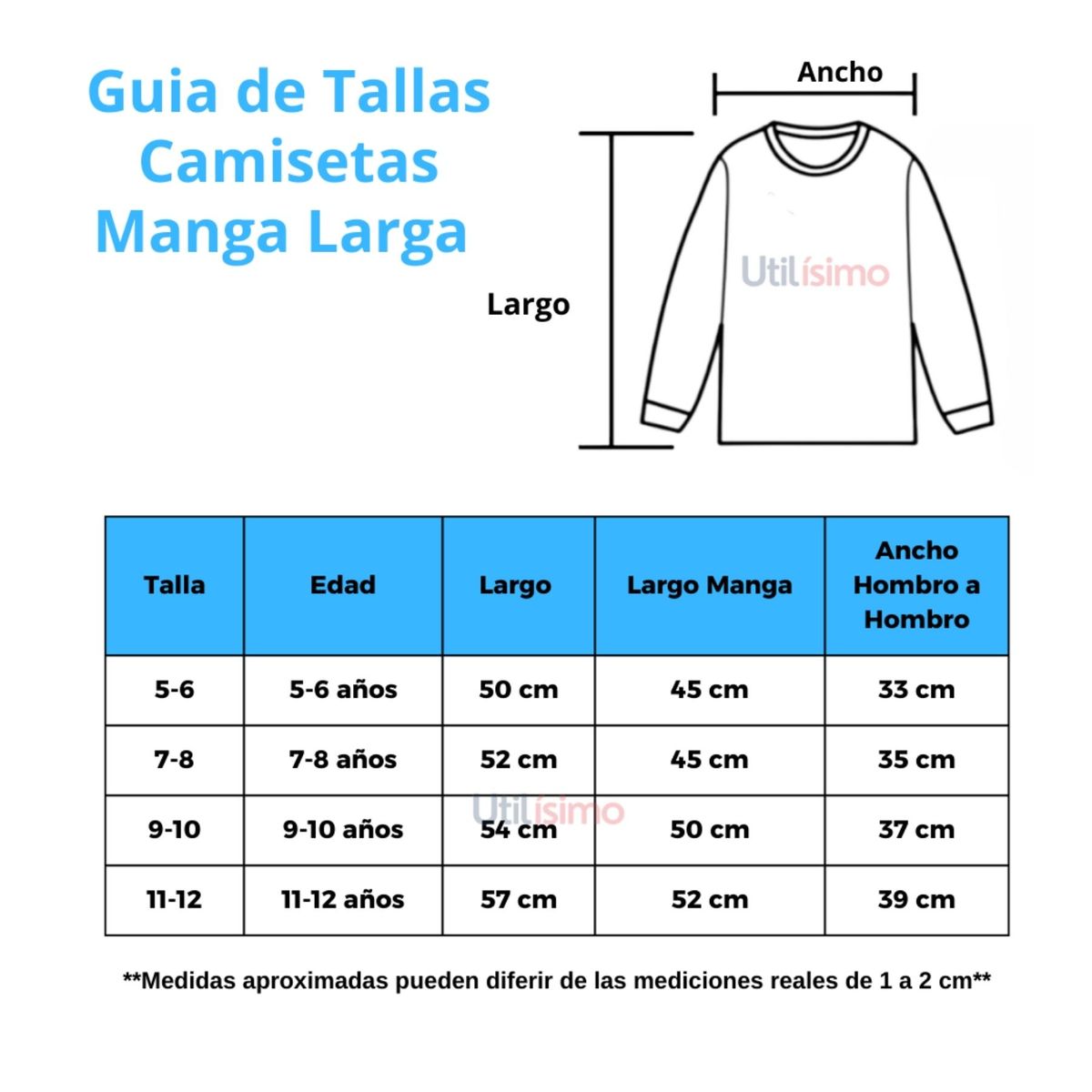 UTILISIMO - Pack 2 Camisetas Polera Polar Niño Primera Capa Colores Surtidos