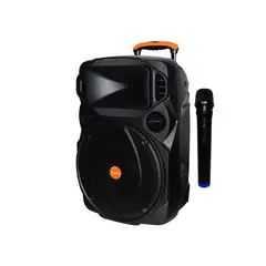 FUJITEL - PARLANTE INALAMBRICO KARAOKE 12L BLUETOOTH microfono