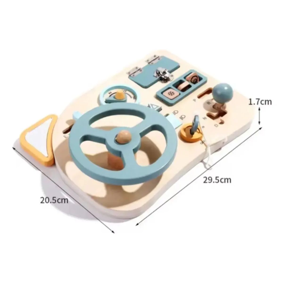 GENERICO - Tablero Sensorial Montessori Didáctico Panel Para Niños