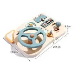 GENERICO - Tablero Sensorial Montessori Didáctico Panel Para Niños
