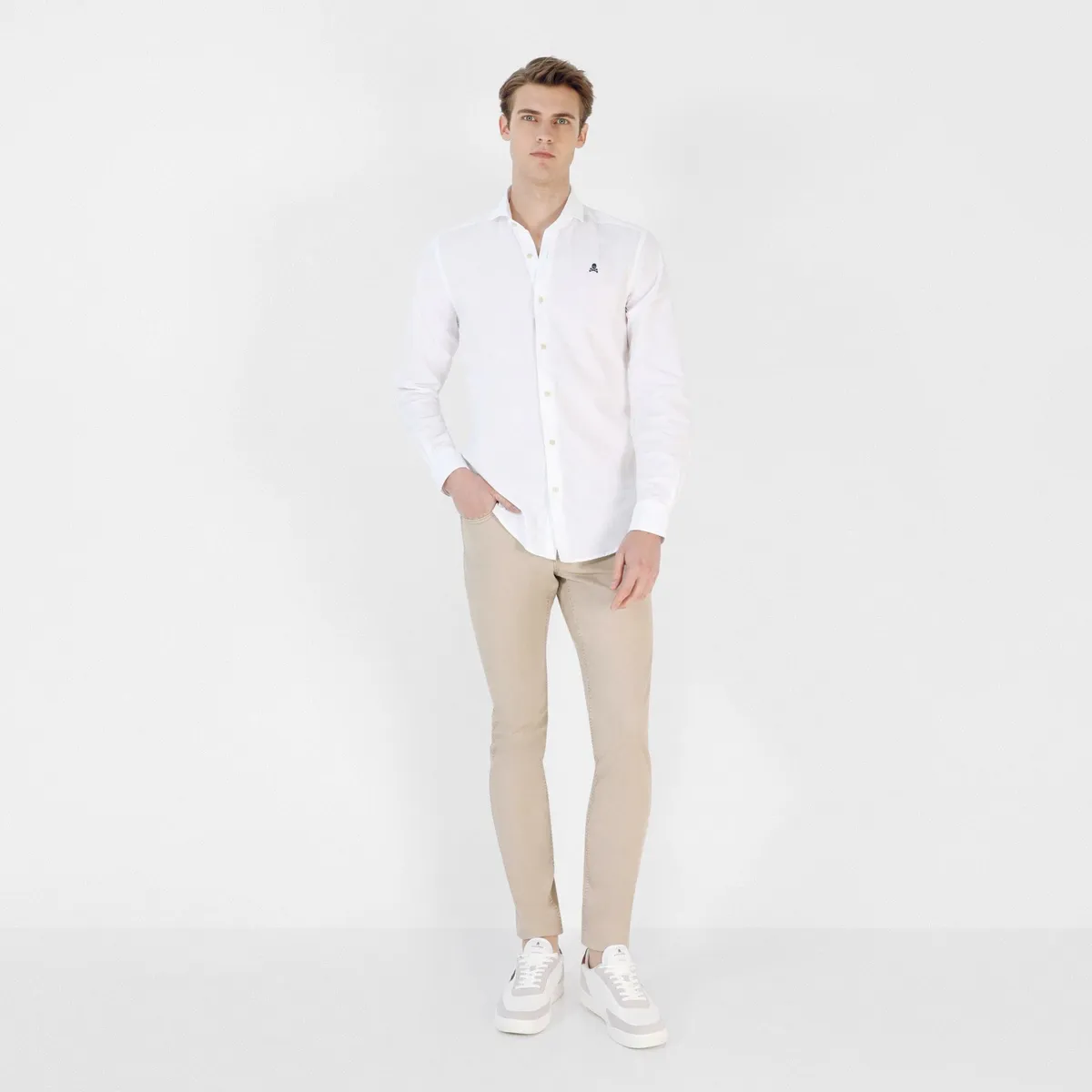 SCALPERS - Camisa Manga Larga Hombre Scalpers