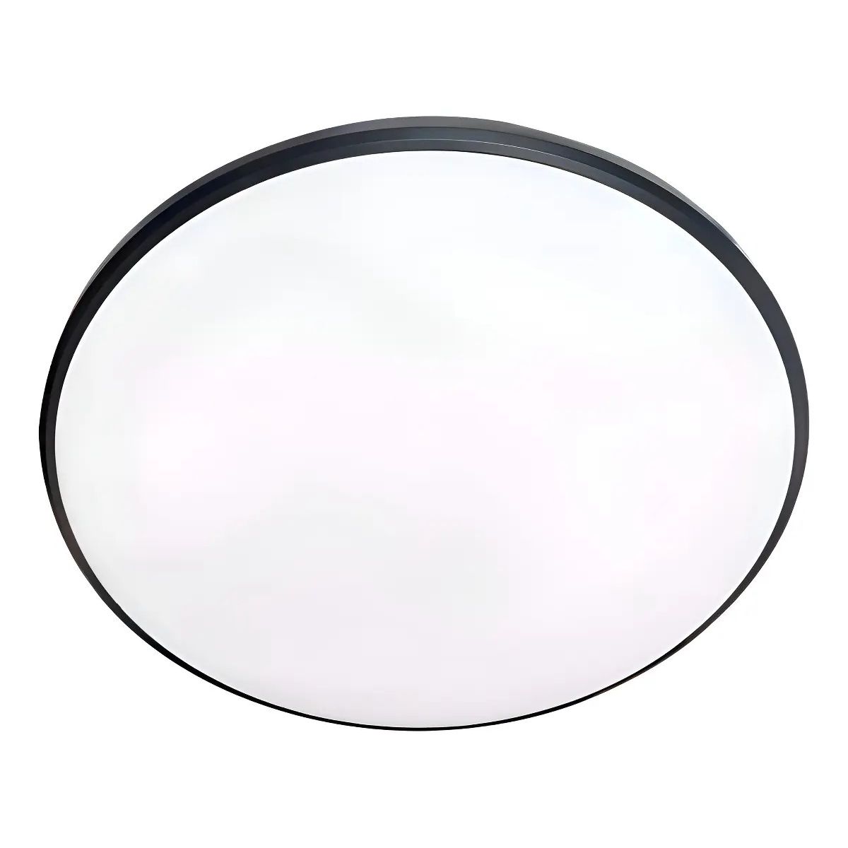 GENERICO - Plafon Led Techo Panel Led Redondo 60w Decorativ Negro
