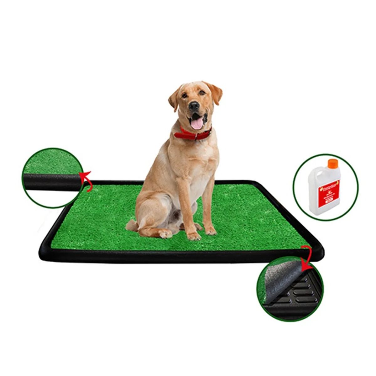 MOVI - BAÑO ECOLOGICO PARA MASCOTAS XL