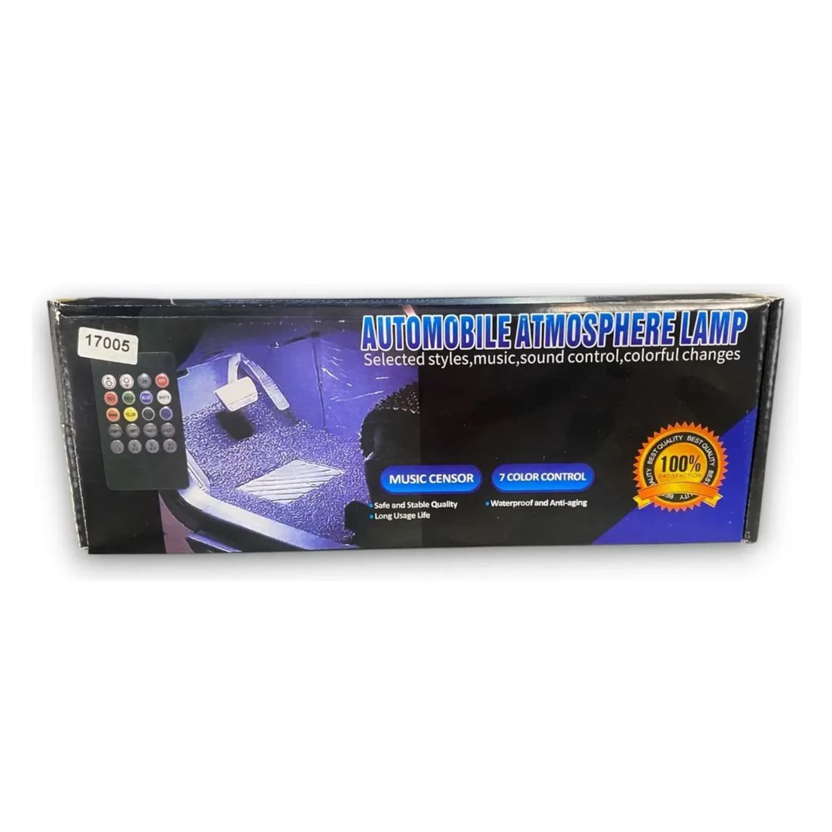 GENERICO - Tiras Led Rítmicas Para Auto Camioneta 8 Colores Multicolor