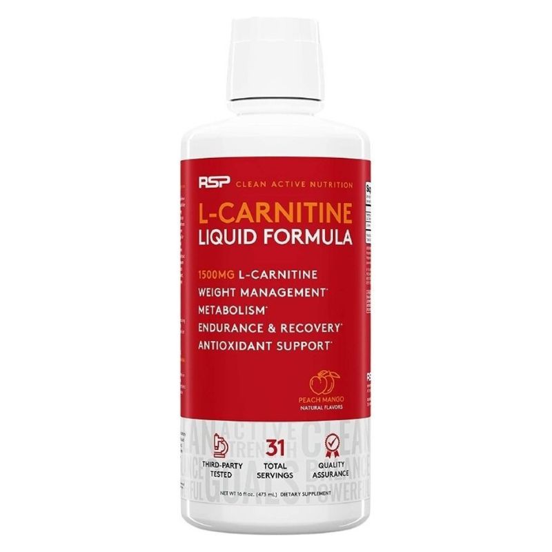  - L-Carnitina Líquida - Rsp Nutrition - 1500Mg