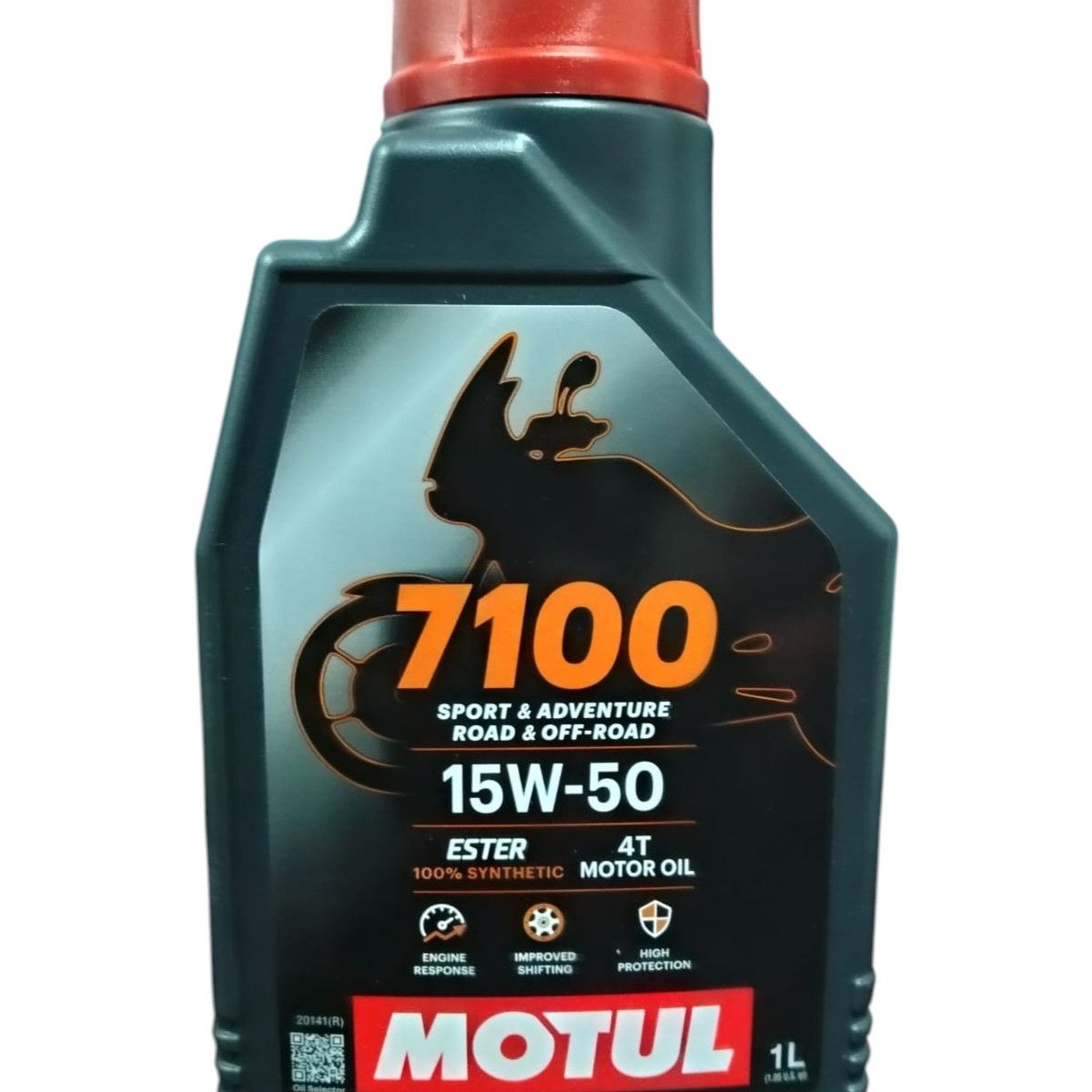 MOTUL - Aceite Motul 7100 15W-50 4T Full Sintético 1 Litro para Moto