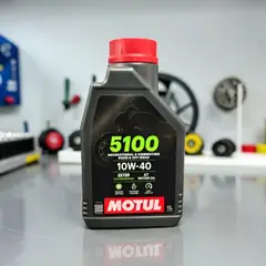 MOTUL - Aceite 5100 10W-40 4T Semi Sintético 1 Litro para Moto