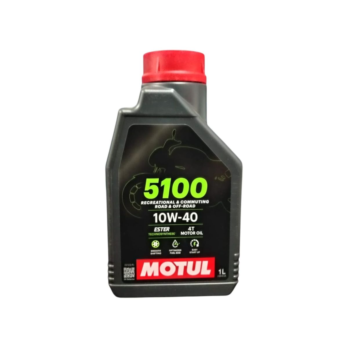 MOTUL - Aceite Motul 5100 10W-40 4T Semi Sintético 1 Litro para Moto