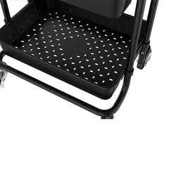 GENERICO - Carrito Organizador 3 Niveles Con Ruedas Para Cocina Y Baño