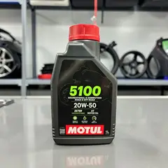 MOTUL - Aceite 5100 20W-50 4T Semi Sintético 1 Litro para Moto