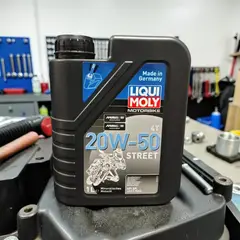 LIQUI MOLY - Aceite 20W-50 Street 4T Semi Sintetico 1 Litro para Moto