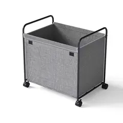 GENERICO - Organizador Multiuso Para Ropa Juguetes Con Ruedas Gris