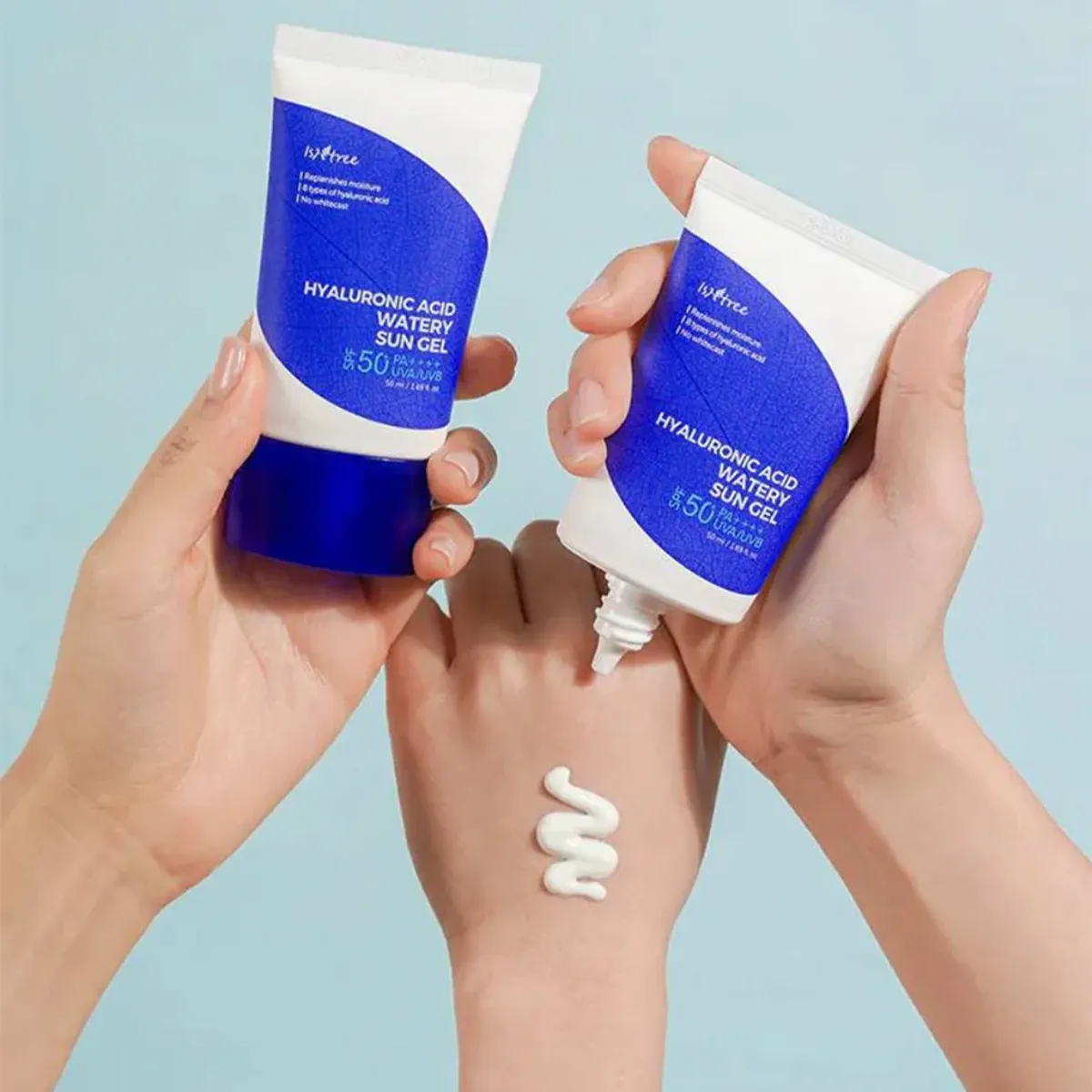 ISNTREE - Hyaluronic Acid Watery Sun Gel SPF50+  PA++++