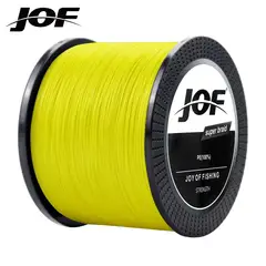 GENERICO - Multifilamento Jof 0.20 mm Amarillo 300 Metros X 8 Hebras Resiste 8,3 Kilos