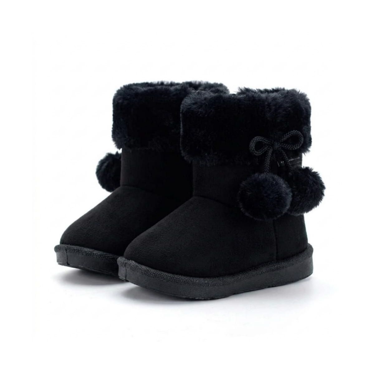 OMAS - Botas Niñas Pantubotas Con Chiporro Pompones