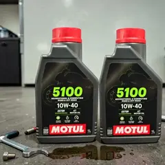 MOTUL - Pack Aceite 5100 10W-40 4T Semi Sintético