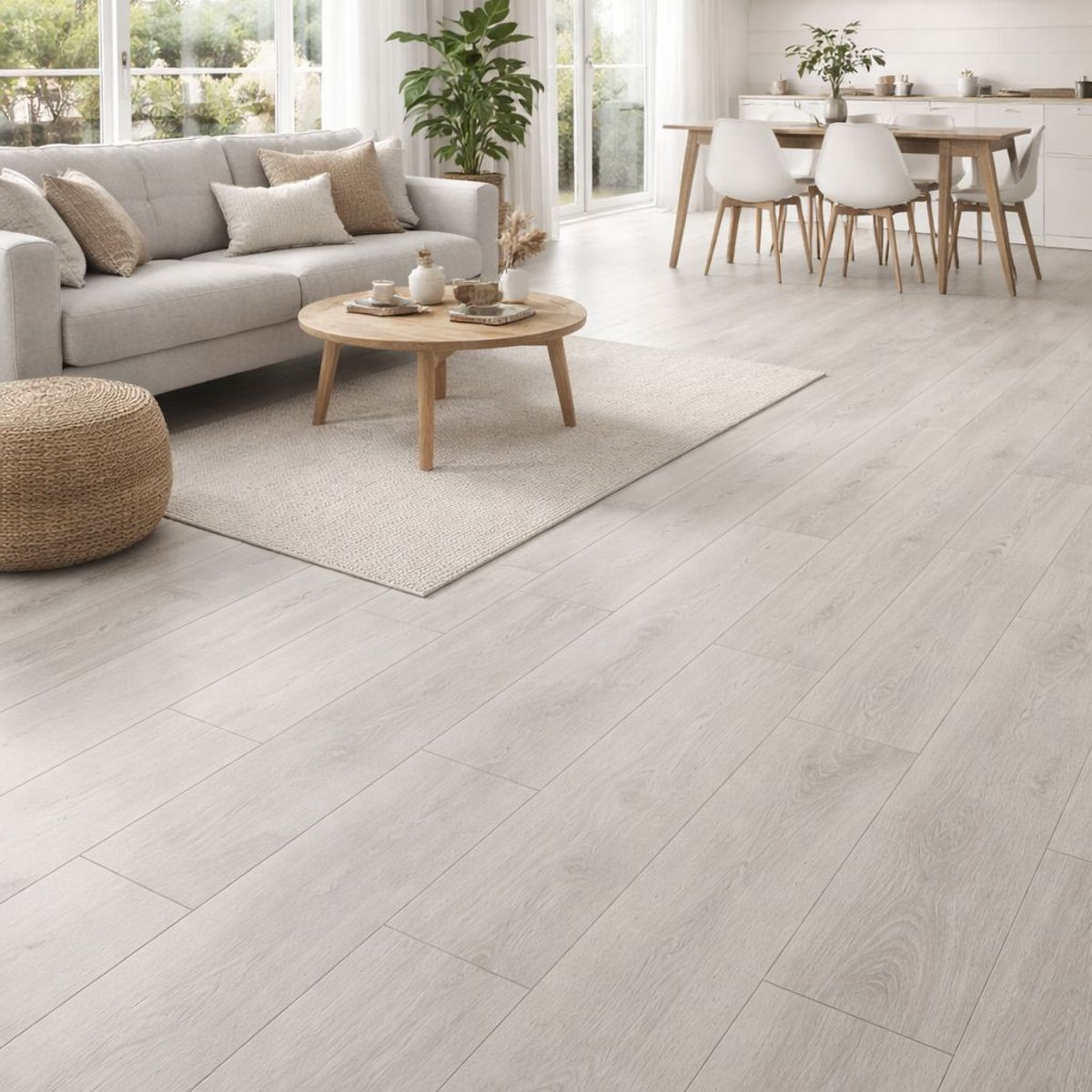 GENERICO - Porcelanato Tipo Madera Natural Grey 15x90 1,08 m²