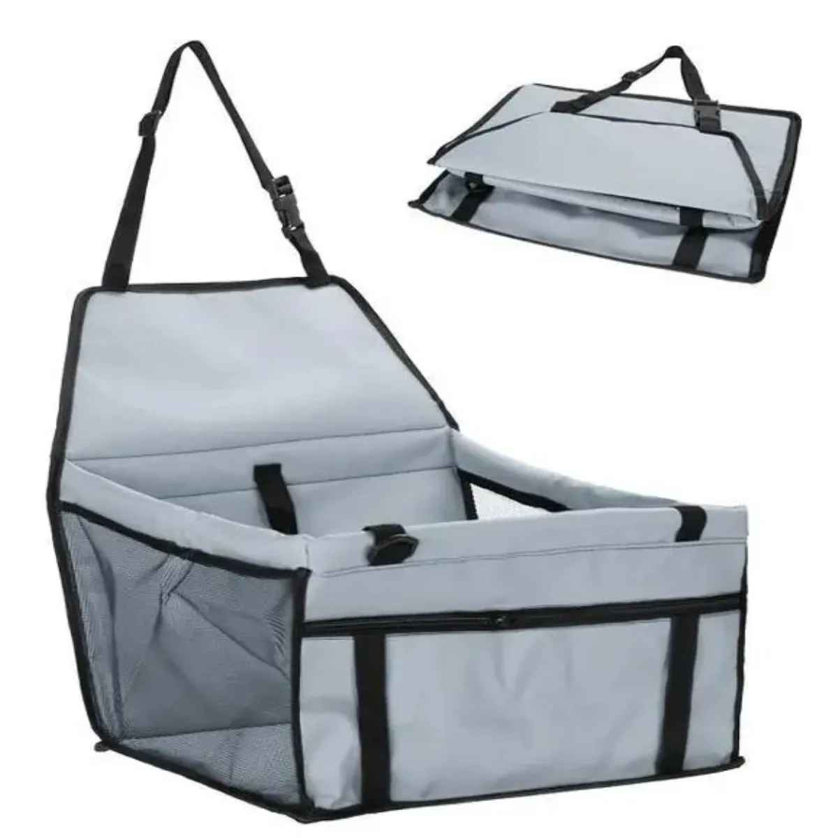 GENERICO - Asiento de Auto para Mascotas Perros y Gatos Plegable Impermeable Labg
