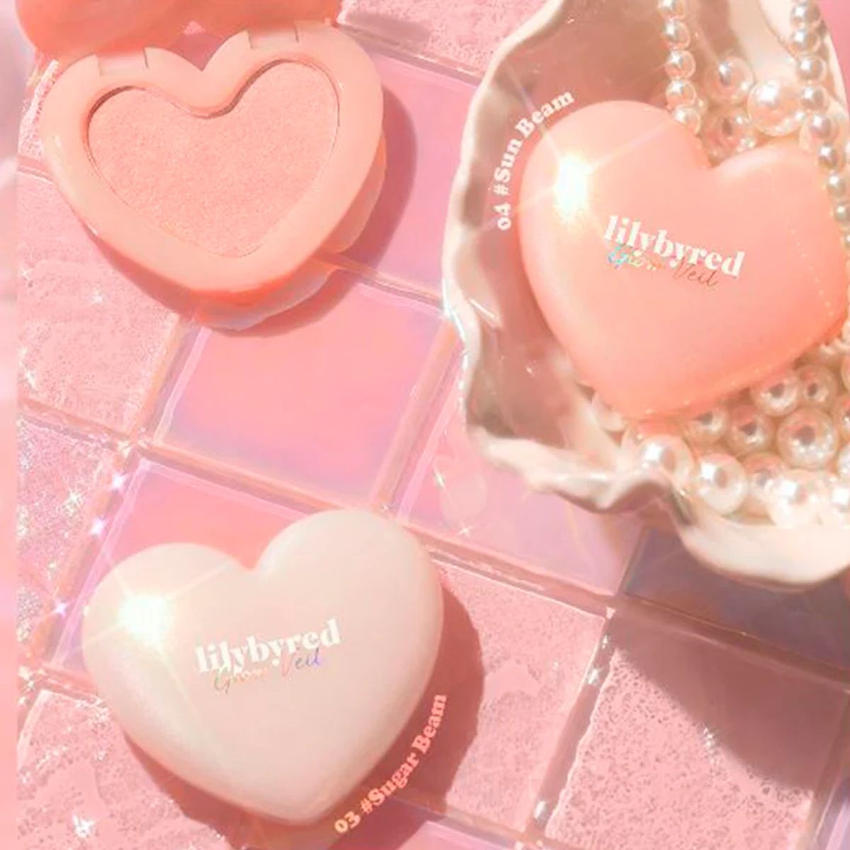 LILYBYRED - Luv Beam Glow Veil 4 Colores