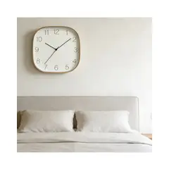 GENERICO - Reloj De Pared Minimalista Cuadrado Blanco Labg