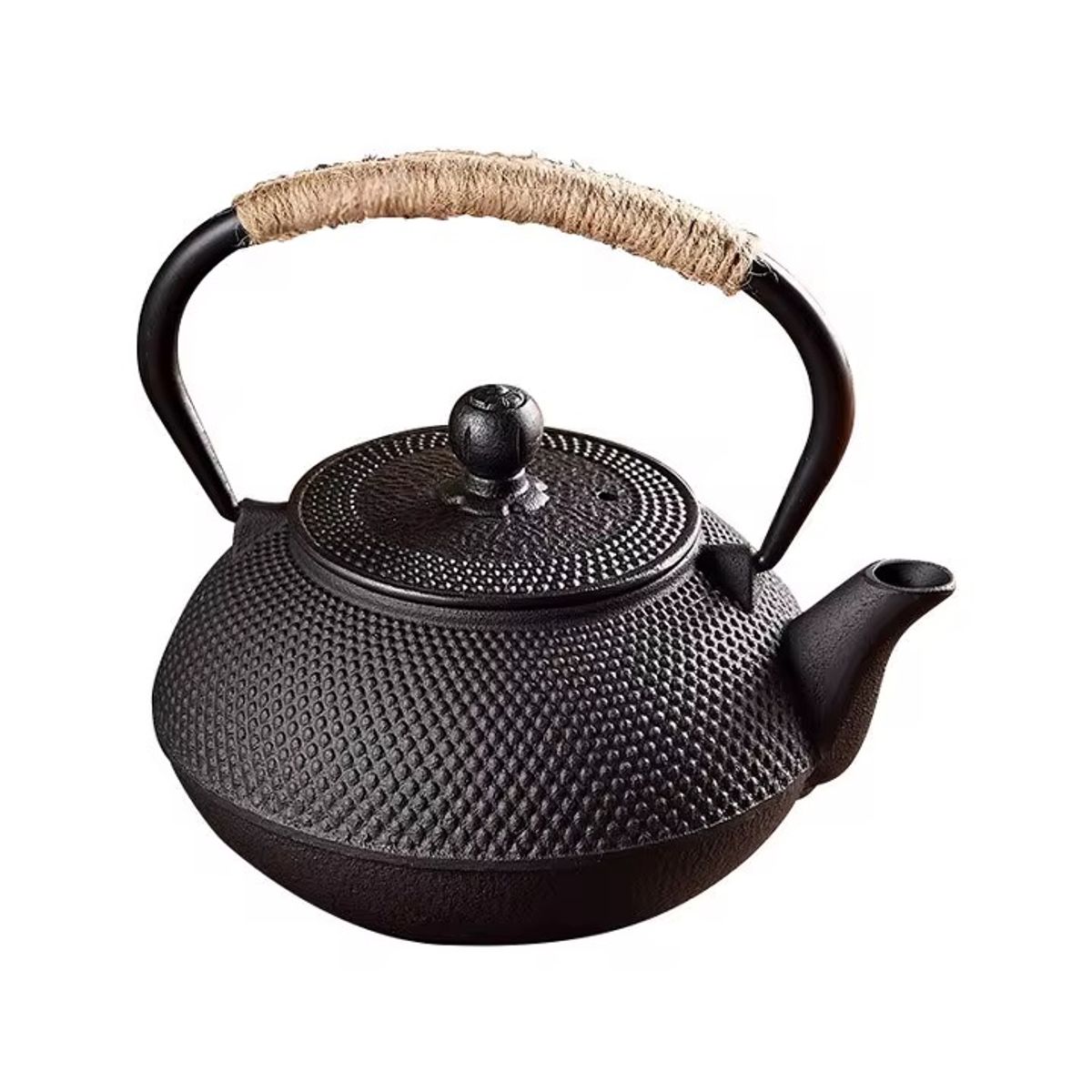 GENERICO - Tetera Hierro Fundido Japonesa Con Infusor 1 Litro Negra