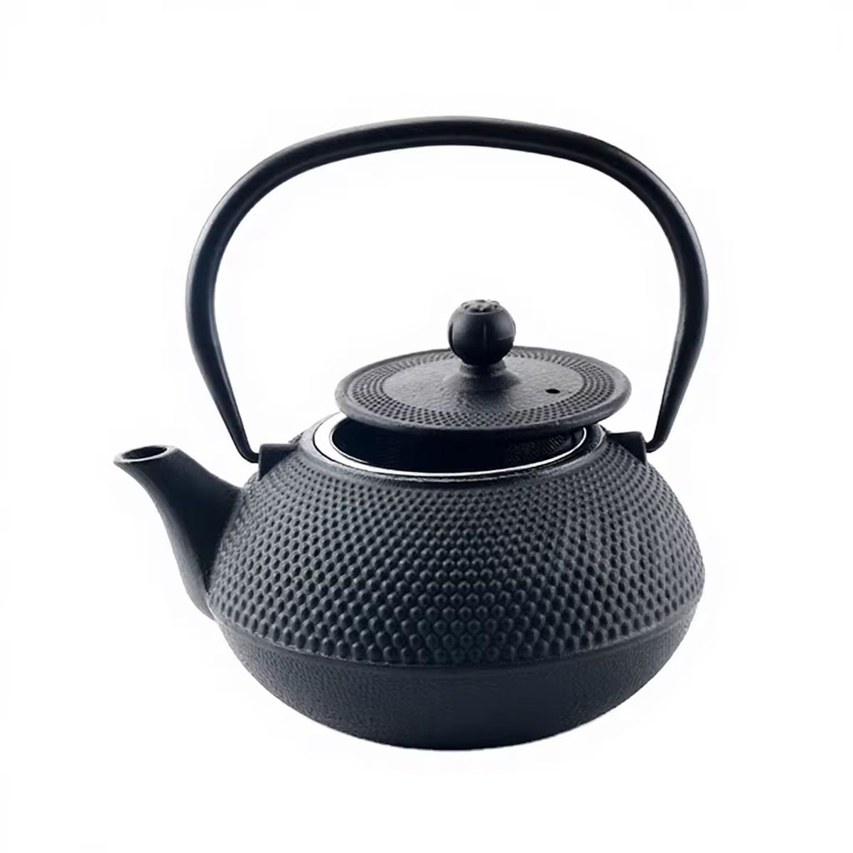GENERICO - Tetera Hierro Fundido Japonesa Con Infusor 1 Litro Negra