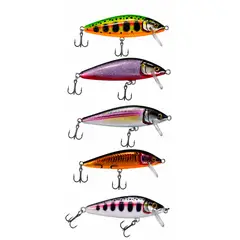 POSEIDON - Pack de 5 Señuelos Minnow 10grs
