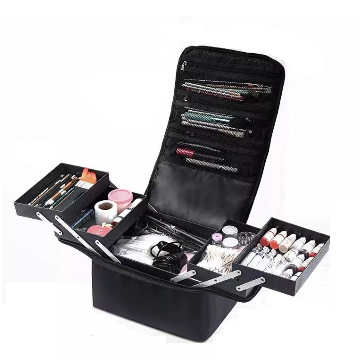 GENERICO - Maleta Tela Portátil Para Maquillaje Manicure Cosmetologia