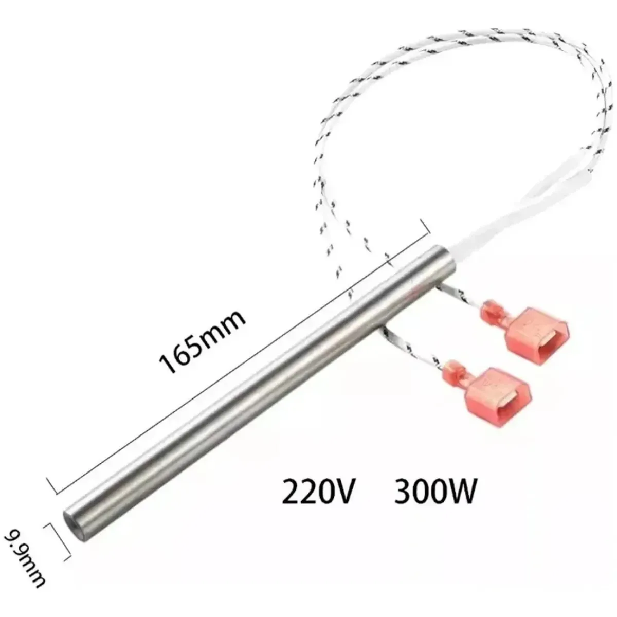 GENERICO - Resistencia Bujia Estufa Pellet Metal Ss304 Para Amesti