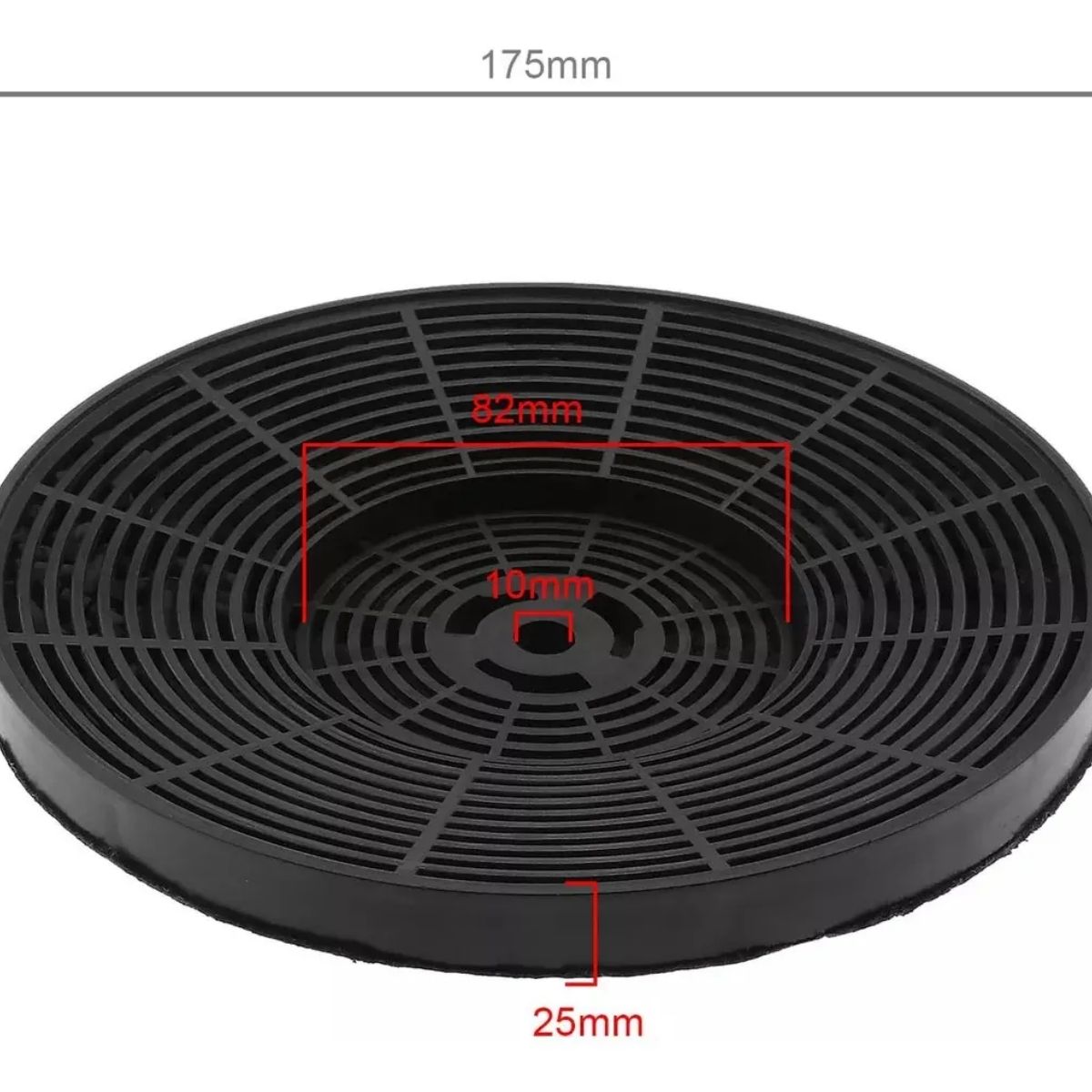 GENERICO - Filtro Alta Eficiencia 17.5cm Para Campana Mademsa Fdv Xe60