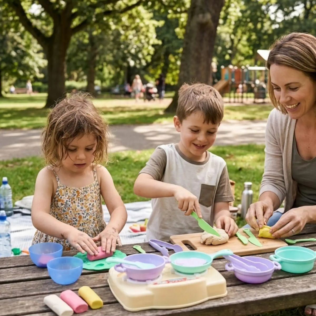 GENERICO - Juguete Cocina De Arcilla Moldeable Infantil Didactico Con Accesorios