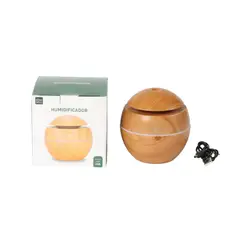 HOMEWELL - Humidificador USB Efecto Madera