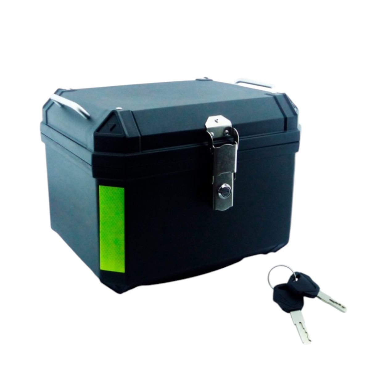 GENERICO - Maleta Para Moto Universal En PVC Modelo MODENA Con Capacidad De 45 Lts Sin Respaldo