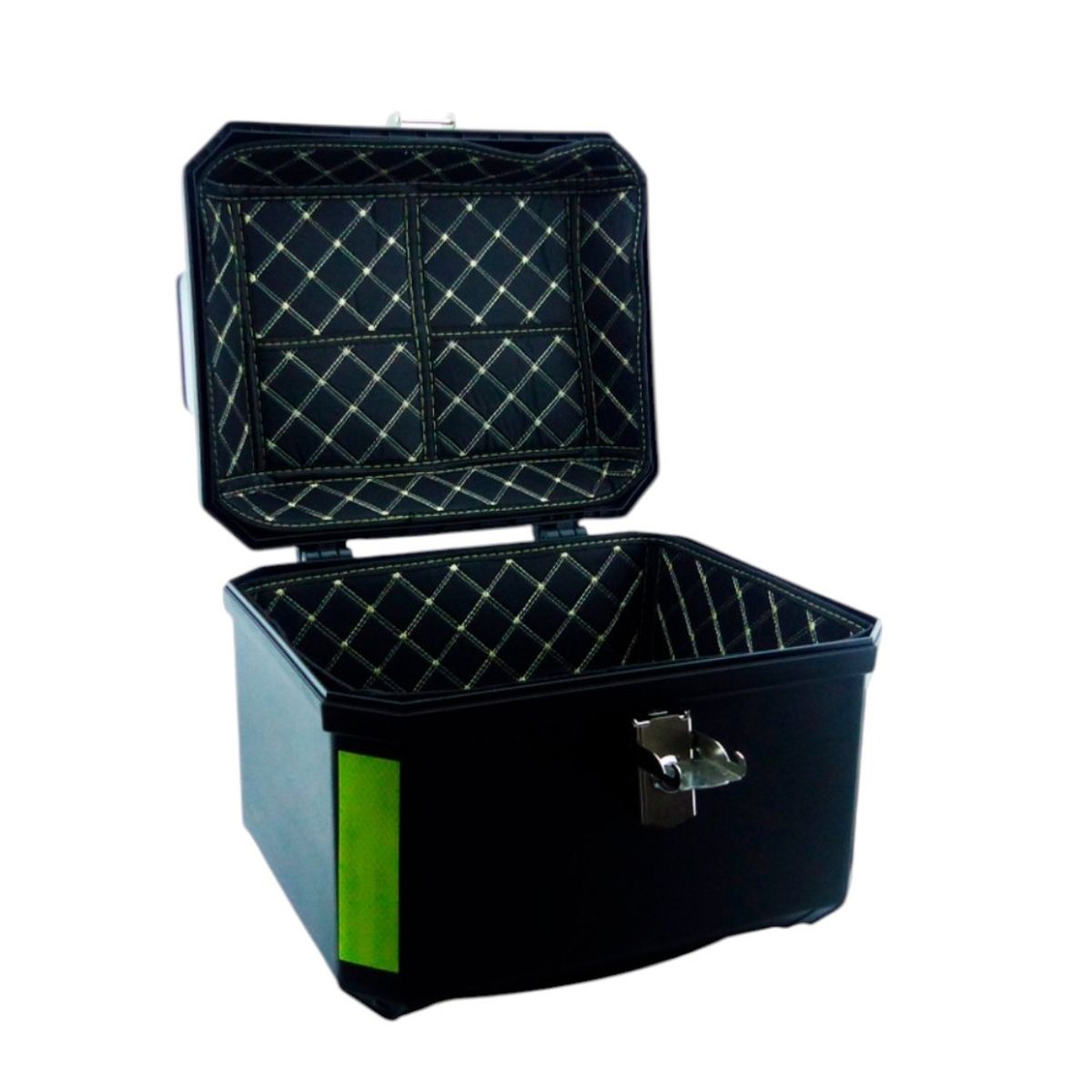 GENERICO - Maleta Para Moto Universal En PVC Modelo MODENA Con Capacidad De 45 Lts Sin Respaldo