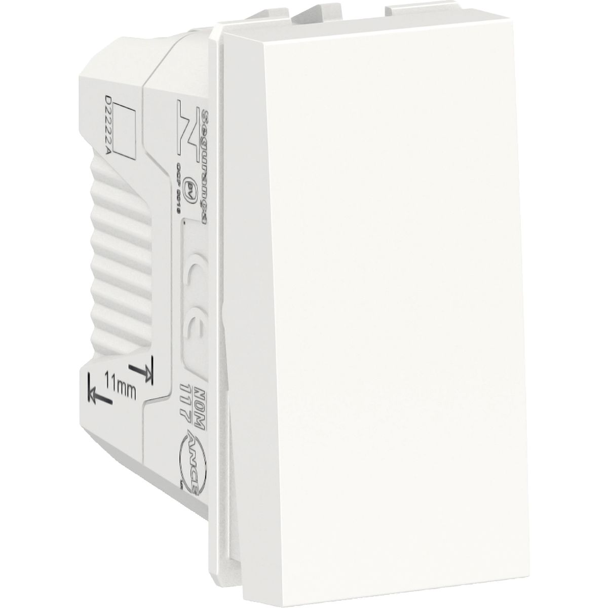 SCHNEIDER - Módulo Interruptor 9-24 16A 250V Blanco Orion