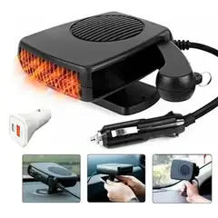 GENERICO - Calefactor Para Auto Portatil 12v Calefacción De Auto 360°