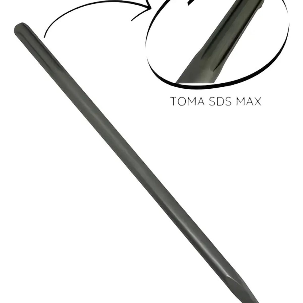 MAKAWA - CINCEL PUNTO SDSMAX 18X400MM
