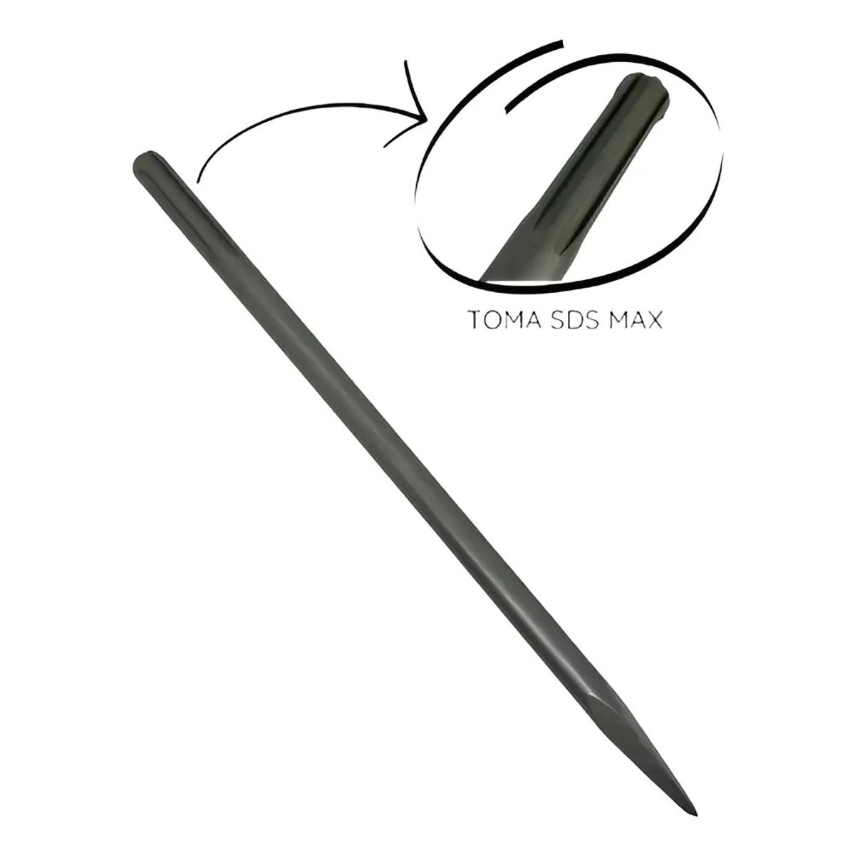 MAKAWA - CINCEL PUNTO SDSMAX 18X400MM