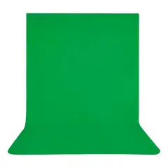 GENERICO - Fondo Fotográfico Tela 3x3 Metros Color Verde