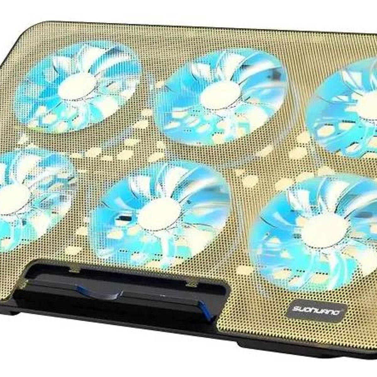 GENERICO - Base enfriadora para notebook con 6 ventiladores