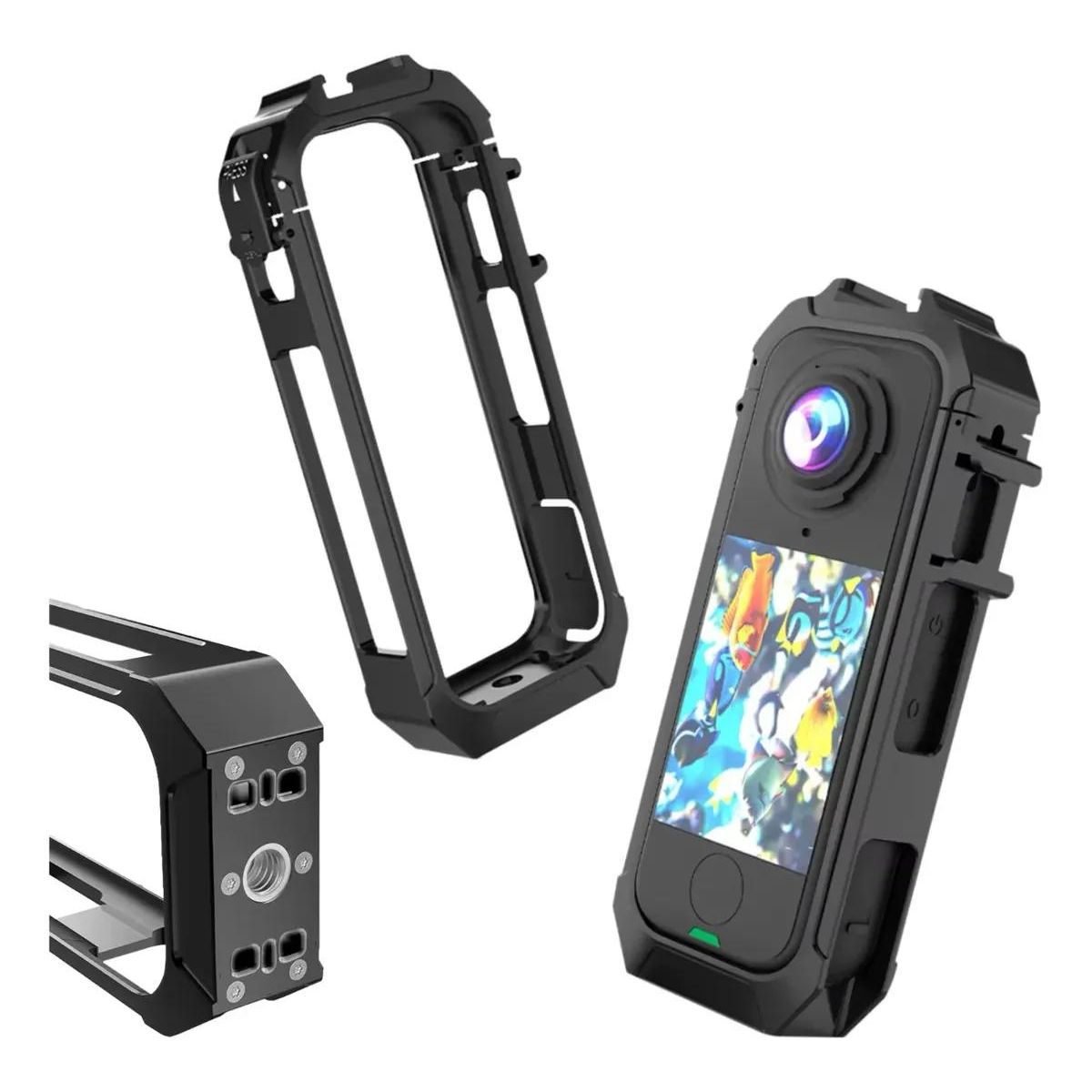 GENERICO - Carcasa con soporte trípode para Insta360 X4 Air