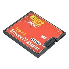 GENERICO - Adaptador de Memoria Micro SD a Compact Flash Tipo I