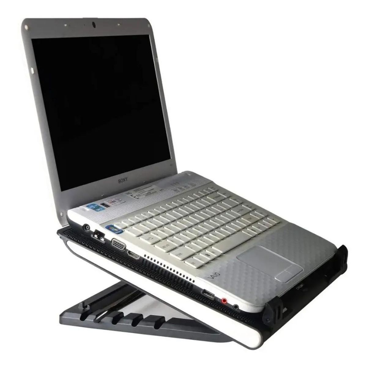 GENERICO - Base para Notebook con 2 Ventiladores de Refrigeración