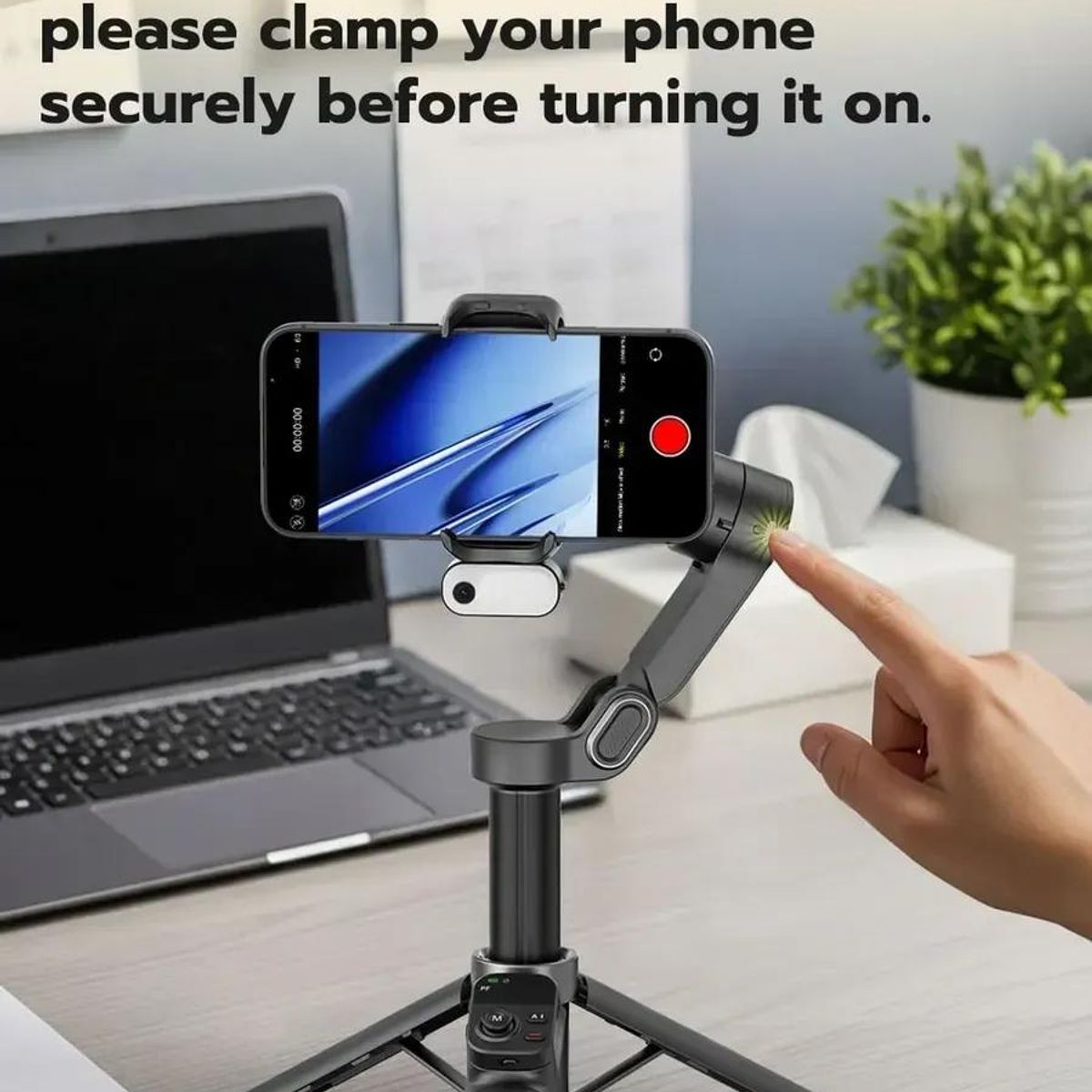 GENERICO - Estabilizador Gimbal Profesional para Teléfono