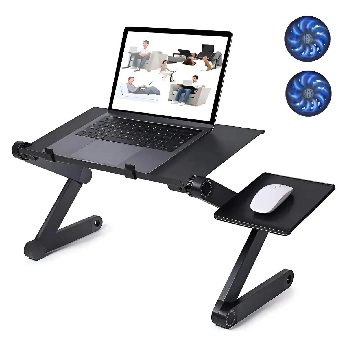 GENERICO - Mesa con ventilador para laptop y notebook